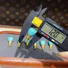 Conector de Tres Vías de Turquesa Magnesita para Pulseras, Accesorio C54 para DIY