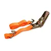Tensionador de catraca J-hook duplo de 1 polegada, cinta de poliéster, para fixar e apertar cargas em caminhões, logística e armazéns