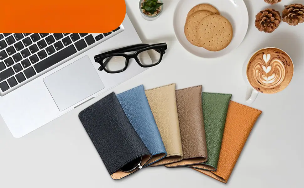 leather glasses case