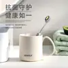 Nueva taza de enjuague bucal de doble capa engrosada antihongos para uso doméstico, alto valor estético para parejas, vaso para cepillo de dientes anticaídas