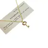 2026 Colgante de Collar con Llave de Diamante Brillante Amor Cruzado Europeo y Americano Colgante de Llave Arcoíris Cadena de Clavícula para Mujer Estilo Niche de Lujo Ligero Adorno