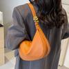 Bolso Grande de Mujer 2026 Nuevo Modelo Alta Calidad Nicho Otoño e Invierno Retro Hombro Cruzado Popular Bolso Dumpling