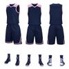2025 Venda por Atacado Roupa de Basquete Infantil Roupa de Treino Masculina Roupa de Basquete Adulto conjunto Bolso Bilateral Estampado