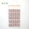 Bolsa Colgante Impermeable de Lona para Almacenamiento de Peines de Guardería Bolsa Colgante para Almacenamiento de Peines Montada en Pared Ahorro de Espacio Fácil de Encontrar