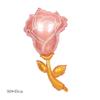 Balão de folha de alumínio em forma de flor rosa girassol pequena margarida decoração de festa de aniversário balão de filme de alumínio de flor atacado