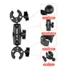 Adecuado para Cámara Deportiva Insta360 Soporte para Montaje en Motocicleta X2/X3 Palo Selfie Invisible Soporte con Abrazadera Fuerte