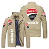 Chaqueta JAKCET nueva 2021 negra con logo de coche para hombre, casual, holgada, talla grande, chaqueta cárdigan para hombres guapos