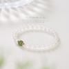Pulsera de jade hetiano de ágata blanca natural, pulsera de jade femenina, regalo para estudiantes, nuevo diseño de nicho de estilo antiguo chino.