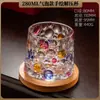 Decantador de whisky con tapa, recipiente de almacenamiento de licor de cristal estilo europeo, decantador de vino comercial, vaso para licor, vaso para whisky