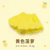 Pinzas Creativas Realistas de Frutas para el Cabello Lindo Clip de Piña Naranja Manzana para el Flequillo Pasador Lateral Accesorio para el Cabello