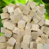 Pino Cuadrado Cuadrado bloque de madera pequeño hecho a mano diy material de modelo bloque de madera pequeño decorativo se puede dimensionar madera maciza Cuadrado