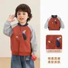 Kaka Panda Roupas Infantis Jaqueta de Baseball Infantil Roupa de Outono para Meninas Casaco Casual para Meninos Roupa de Primavera/Outono para Bebê Tendência