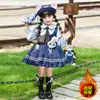 Traje Judy Niñas Otoño e Invierno Vestido Policía Conejo Cumpleaños Niños Cos Forro Polar Falda Princesa Lolita