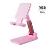 Suporte de Telefone Metálico Giratório 360 Graus, Suporte de Telefone Dobrável Ajustável para Mesa, Suporte Conveniente para Tablet Atacado