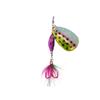 Señuelo Compuesto Colorido Spinner Giratorio Plomo Pez 6.5g Vib Spinner Cebo Pesca Mar Atado con Anzuelo de Pluma Cebo Imitación Cebo Falso