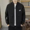 Chaqueta casual de moda versátil de otoño, abrigo superior elegante simple holgado de moda estilo coreano