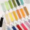 Parche Macaron Hecho a Mano Bolso de Marca Famosa Llavero Anti-pérdida Accesorios Equipaje Lanyon Corea del Sur Estilo Ins
