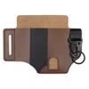 Bolsa de cintura de almacenamiento multifuncional, funda para linterna de exterior, funda para cuchillo, clip de cintura para exterior, estuche de cuero para herramientas DEC