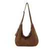 Moda 2026 Otoño Nuevo Bolso de Mano de Gran Capacidad Bolso de Hombro Gamuza Nicho Retro Versátil Cruzado Bolso Dumpling