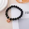 Año del Caballo, Año Zodiacal, Pulsera de Pony, Ágata Roja, Fortuna de Año Nuevo, Pulsera de Cinabrio, Joyería de Mano Grande Roja de Año Nuevo para Mujer