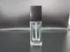 Botella Cuadrada de Base Líquida de Fábrica 30ml Botella Cuadrada de Loción de Base Líquida Botella de Empaque de Vidrio para Base Líquida Botella de Base Líquida