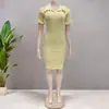 Moda Femenina Europea y Americana Primavera/Verano 2026 Nuevo Vestido de Punto Estilo Chanel con Cuello de Muñeca Retro Estilo Francés con Volantes y Botones