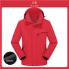 Chamarra Impermeable de Una Sola Capa con Capucha, Ropa de Trabajo Personalizada para Grupos, Chamarra Cortavientos para Otoño e Invierno, Rompevientos Transpirable con Logo Impreso