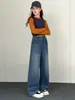 Calça Jeans Nova de Outono para Meninas Mais Velhas, Jeans Casual Infantil, Tendência de Moda Estilosa e Versátil