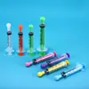 Comederos de plástico de colores, jeringas alimentadoras veterinarias desechables de 5 ml 10 ml empaquetadas individualmente comederos para mascotas