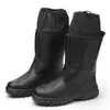 Zapatos de Protección Laboral Transfronterizos de Caña Alta de Caña Larga Botas Grandes Resistentes al Aceite Antiácidos y Álcalis Antimpactos y Antipenetración Zapatos de Seguridad de Caña Alta