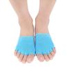 Calcetines de Yoga de Cinco Dedos Medio Palma Estilo Coreano Juego de Calcetines Cortos para Mujer Almohadilla de Media Talla Absorbentes de Sudor Antideslizantes Calcetines con Dedos Expuestos en stock