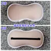 Cojín para Asiento de Cochecito de Bebé, Cojín de Algodón para Cochecito de Bebé para Todas las Estaciones, Cojín de Asiento Tipo Cáscara de Huevo, Correa de Hombro de Tres Puntos