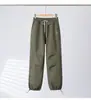Pantalones de senderismo luminosos de carcasa dura con forro polar, a prueba de viento, impermeables, corte recto ajustado, que alargan las piernas 10530