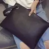 Corea del Sur Bolso de Mano Nuevo Simple Retro para Mujer Moda Japonesa y Coreana Bolso de Mano de Gran Capacidad con Cremallera Tipo Sobre