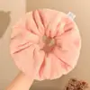 Goma para el pelo de felpa de otoño para secar el pelo para mujer, Goma para el pelo para lavarse la cara, Cuerda para el pelo extragrande que no daña el pelo, Accesorio para el pelo