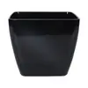 Atacado do Fabricante Vasos Quadrados para Flores, Recipientes Simples para Vasos de Flores, Vasos para Plantas de Exterior, Vasos para Flores de Imitação de Porcelana, Vasos Espessos de Plástico para Mudas