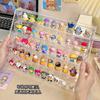 Lindo Estante de Exhibición para Cajas Sorpresa Almacenamiento a Prueba de Polvo Mini Figuras Adornos Vitrina Hogar Transparente Vertical