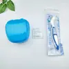 Productos de Comercio Exterior, Productos Bucales, Caja para Dentadura Postiza, Caja de Plástico para Dentadura Postiza, Caja para Guardar Dientes, Caja de Diente de Manzana, Set de Cepillo de Dientes, Caja para Ortodoncia