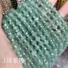 Cuentas facetadas de piedra natural, ágata, obsidiana, aventurina verde, cuentas espaciadoras, joyería transfronteriza europea y americana, cuentas de rueda de piedra natural