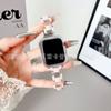 Funda Candy de Cintura Pequeña Colorblock Correa de Reloj de Moda para iwatch Apple Watch Correa de Reloj