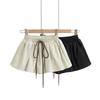 8608 Falda Corta con Cordón para Adelgazar Piernas y Cintura Falda Tutú Flor de Capullo Falda Deportiva Casual Versátil