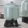 Tanque de Resina de Fibra de Vidro Feito de Fibra de Vidro com Revestimento Interno de PE, Moldagem Integrada, Tanque de Resina para Tratamento de Água, Tanque de Resina para Água Mole