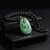Collar directo de fábrica de Corea del Sur imitación jaspe hetiano gran tendencia Bodhisattva caballo nacimiento Buda guardián Dios collar