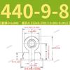 Acero al Carbono Galvanizado Tuerca Remache Td-40-4/Td-60-6/Td-175-12Ras Conector de Cable en Ángulo Recto