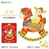 Gansu Lanzhou Baita Madeira Cultural e Criativo Tridimensional Souvenir de Turismo Edifício Marco Metal Criativo Cidade Adesivo de Geladeira
