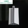 Estante de mercado de ciudad accesorios de vidrio piezas estante de exhibición apilable ranura de conexión de esquina plástico estante de mercado de ciudad estante de exhibición apilable