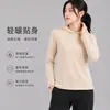 Blusa com capuz, moletom térmico de fleece, blusa esportiva para mulheres, moletom de corte justo, blusa de manga comprida para usar por baixo, roupa de yoga da moda para mulheres