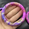 Pulsera Multicolor Shuji Lai Sudafricana Rosa Flor de Cerezo Azul Cielo Estrellado Piedras Preciosas Multicolor Pulsera de Jade Pulsera de Jade Regalo Transmisión en Vivo