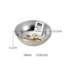 Bol Medidor Multifuncional de Acero Inoxidable Importado de Japón Echo con Báscula, Bol de Preparación, Bol Pequeño para Hornear y Batir Huevos