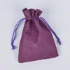 Nova Bolsa Pequena de Linho Amazon Embalagem para Joias Armazenamento Bolso com Cordão Embalagem Bolsa de Linho
